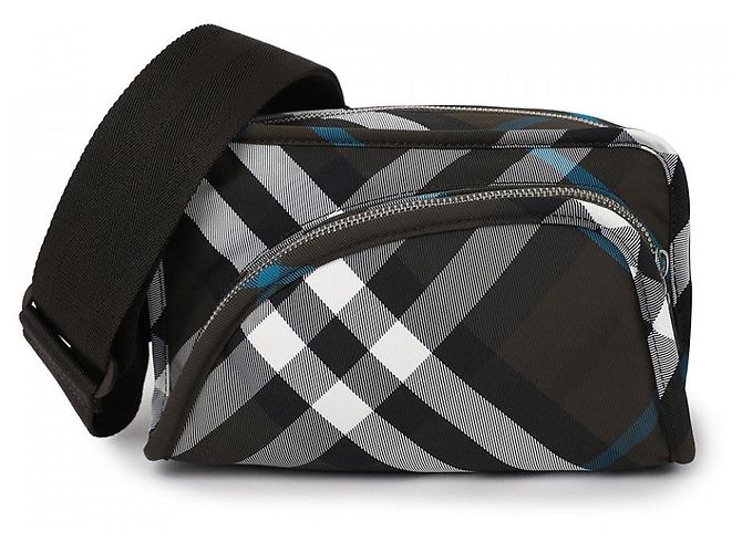 Borsa Burberry Camera Bag Shield Nera Nero - vista 2