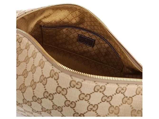 Gucci Borsa a tracolla Medium Half Horsebit Marrone - vista 7