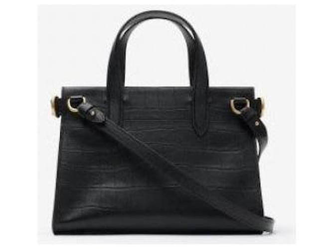 Burberry Mini Cotswolds Tote Bag Schwarz - Ansicht 3