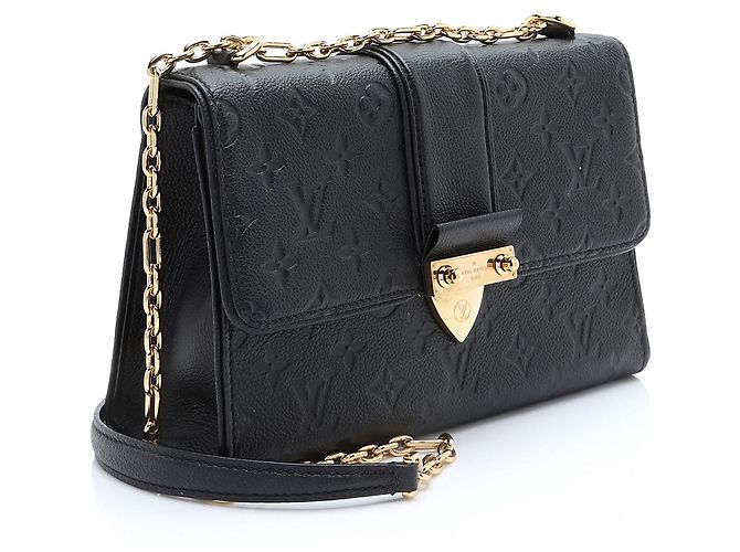 Borsa a tracolla Louis Vuitton Monogram Empreinte Saint Sulpice PM Nero - vista 2