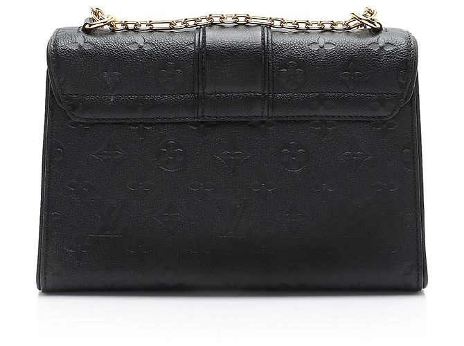 Borsa a tracolla Louis Vuitton Monogram Empreinte Saint Sulpice PM Nero - vista 3