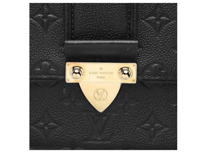 Borsa a tracolla Louis Vuitton Monogram Empreinte Saint Sulpice PM Nero - vista 9