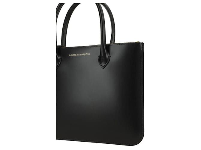 Comme Des Garcons Borsa Pouch con Manico Classica Nero - vista 6