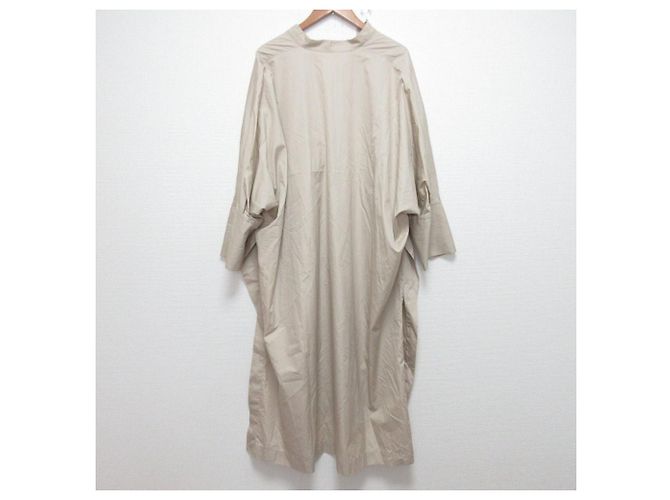 Autre Marque YLEVE Langes Hemdkleid Beige - Ansicht 2
