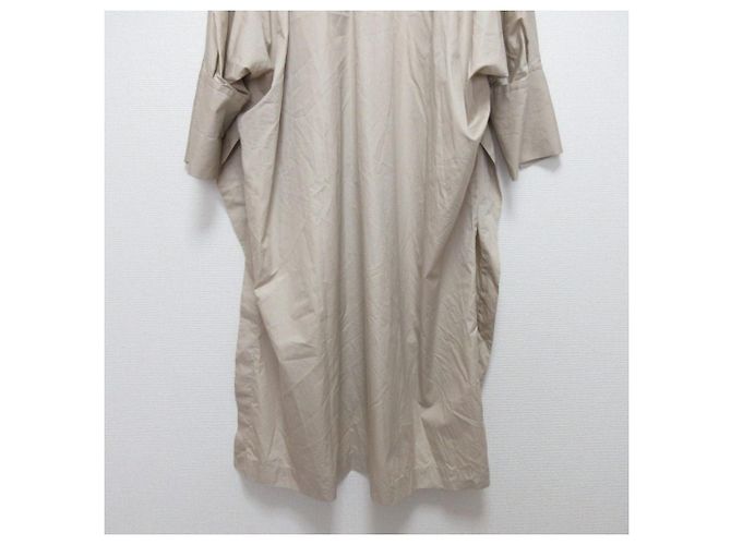 Autre Marque YLEVE Langes Hemdkleid Beige - Ansicht 6