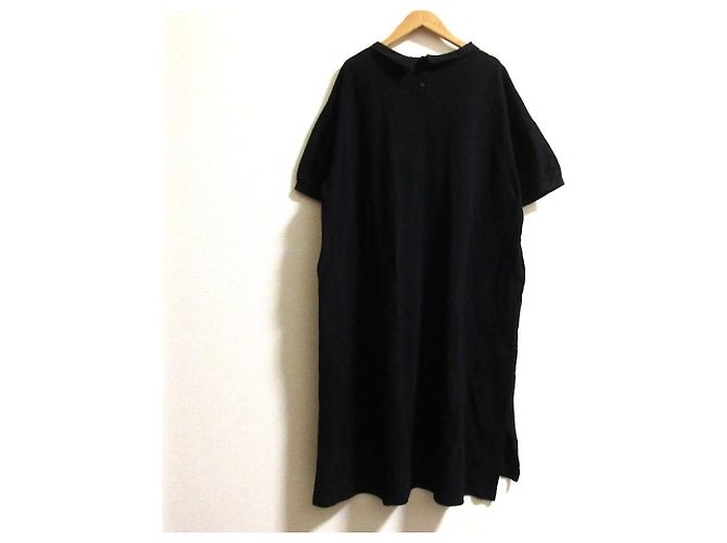 Autre Marque tumugu Polo-Kleid Schwarz - Ansicht 3