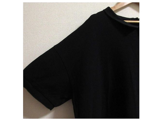 Autre Marque tumugu Polo-Kleid Schwarz - Ansicht 4