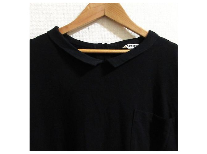 Autre Marque tumugu Polo-Kleid Schwarz - Ansicht 6