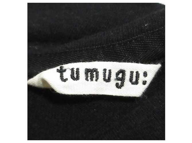 Autre Marque tumugu Polo-Kleid Schwarz - Ansicht 9