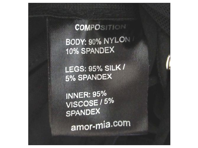 Autre Marque Mono palabra de honor Negro - vista 7