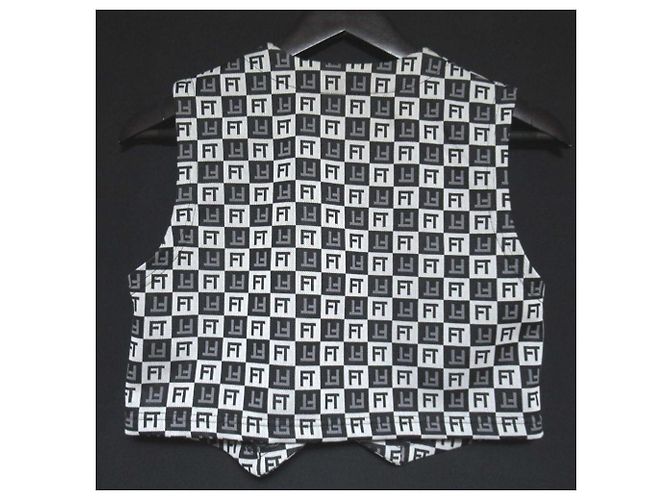 Autre Marque Conjunto FUMIE TANAKA Logo Jacquard Negro - vista 4