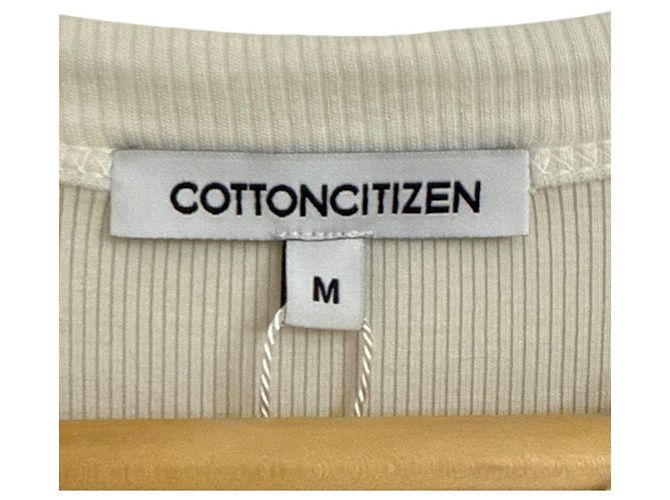 Autre Marque COTTON CITIZEN Rippstrick-Kleid Beige Roh - Ansicht 6