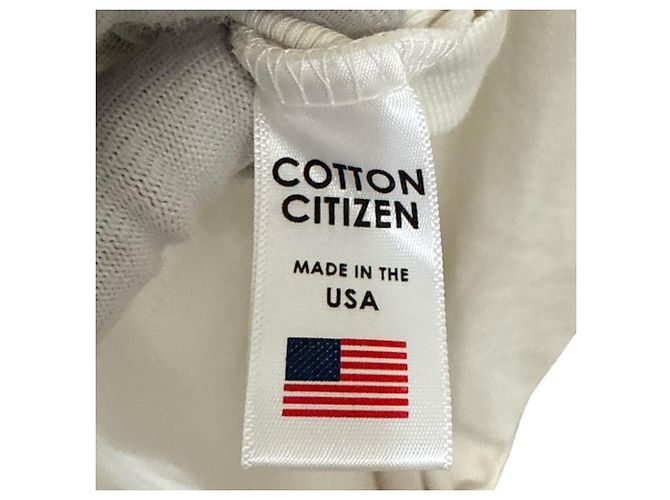 Autre Marque COTTON CITIZEN Rippstrick-Kleid Beige Roh - Ansicht 7