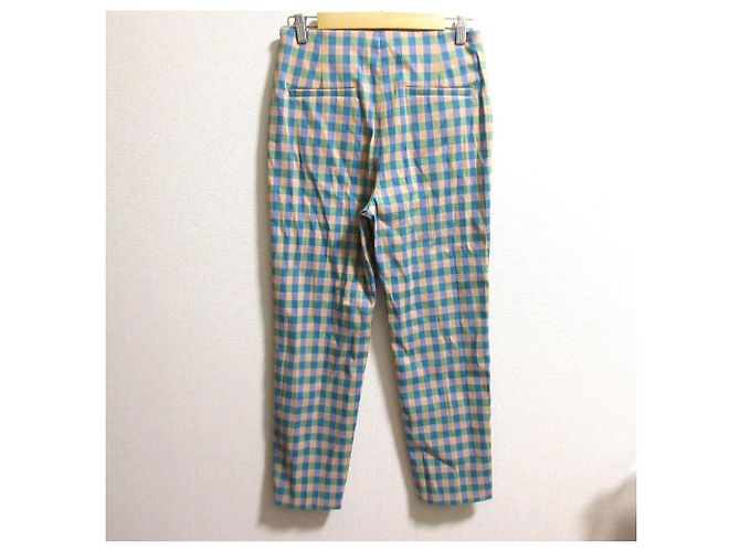 Autre Marque United Arrows SHINY Gingham Slim Pants Multicolore - vista 3
