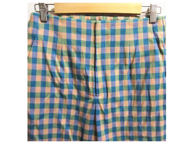 Autre Marque United Arrows SHINY Gingham Slim Pants Multicolore - vista 4