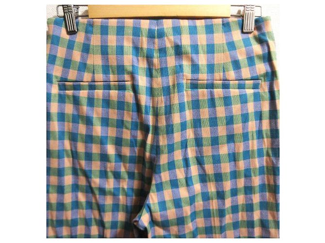 Autre Marque United Arrows SHINY Gingham Slim Pants Multicolore - vista 5