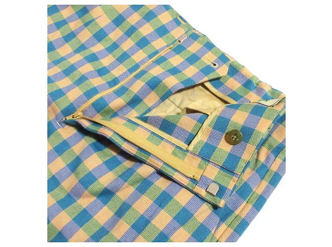 Autre Marque United Arrows SHINY Gingham Slim Pants Multicolore - vista 6