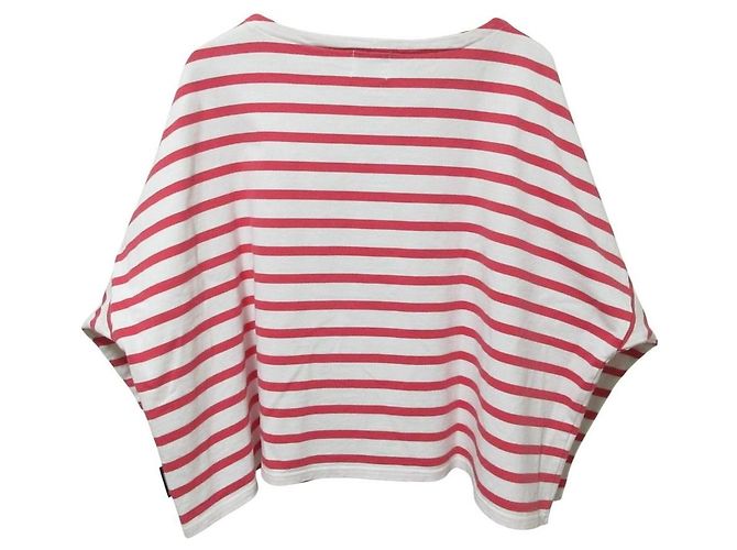 Autre Marque Camicia Basca Traditional Weatherwear LYNE Bianco Rosso - vista 2