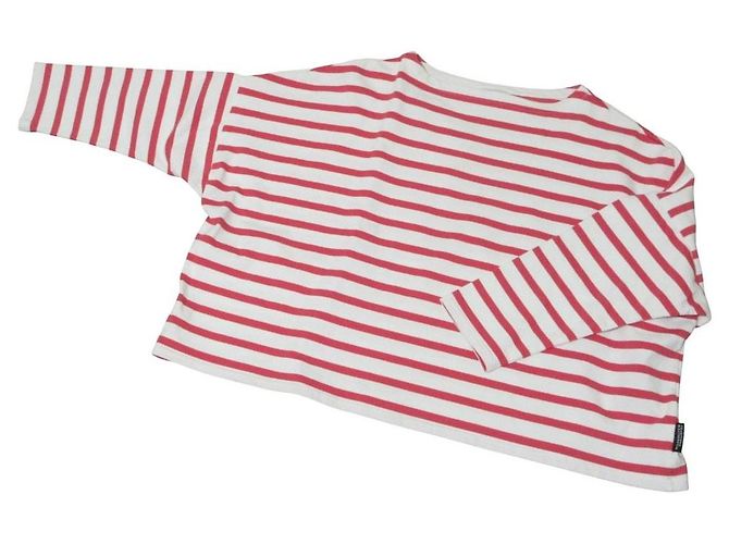 Autre Marque Camicia Basca Traditional Weatherwear LYNE Bianco Rosso - vista 6