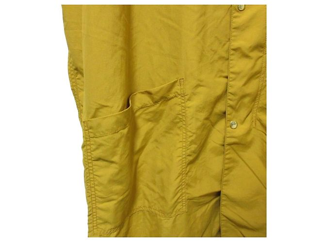 Autre Marque Abrigo largo con capucha MidiUmi de nailon Amarillo - vista 5