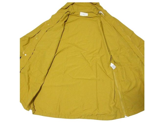 Autre Marque Abrigo largo con capucha MidiUmi de nailon Amarillo - vista 7