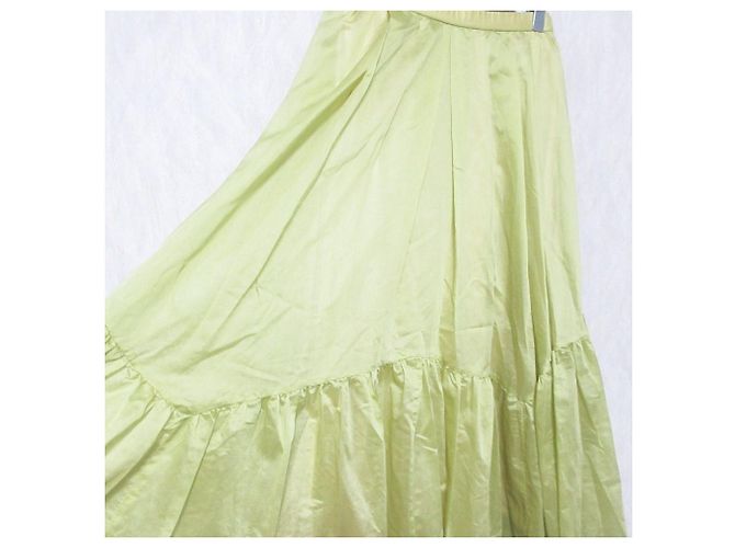 Autre Marque Falda voluminosa a capas Diagram Grace Continental Amarillo - vista 3