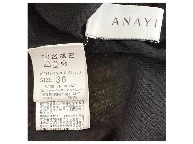 Autre Marque Cárdigan de punto ANAYI Negro - vista 4