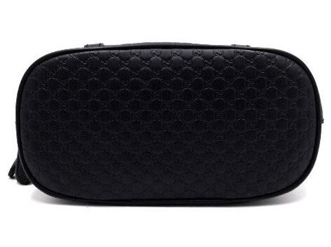 Mini Dome Tote Bag GG Micro Guccissima Nera Borsa a Tracolla - vista 6