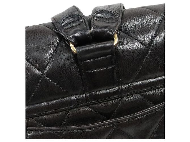 Chanel Gesteppter Rucksack in Schwarz - Ansicht 10