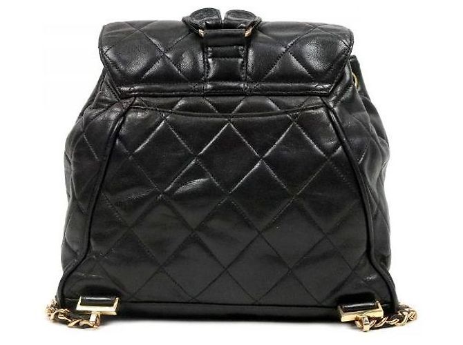Chanel Gesteppter Rucksack in Schwarz - Ansicht 3