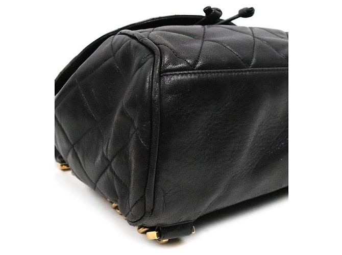 Chanel Gesteppter Rucksack in Schwarz - Ansicht 5