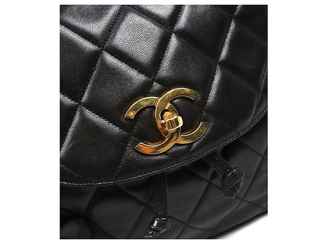 Chanel Gesteppter Rucksack in Schwarz - Ansicht 7