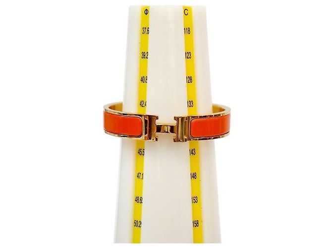 Hermès Click-Armband Orange - Ansicht 6