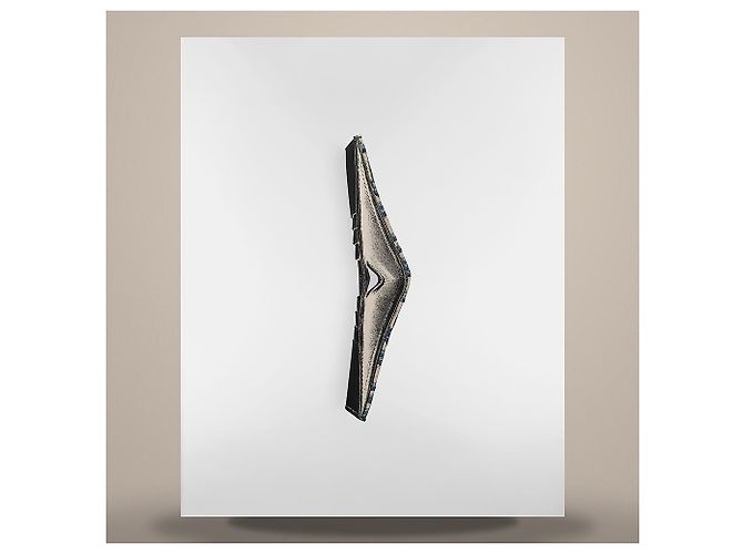 Dior Carteira Beige Black Oblique Jacquard - vista 5