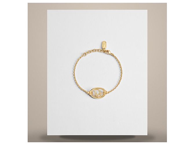 Dior Bracciale Oblique Metallo Finitura Oro - vista 2