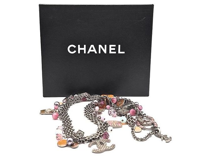 Chanel Cintura a catena e collana Travel Charm - vista 7