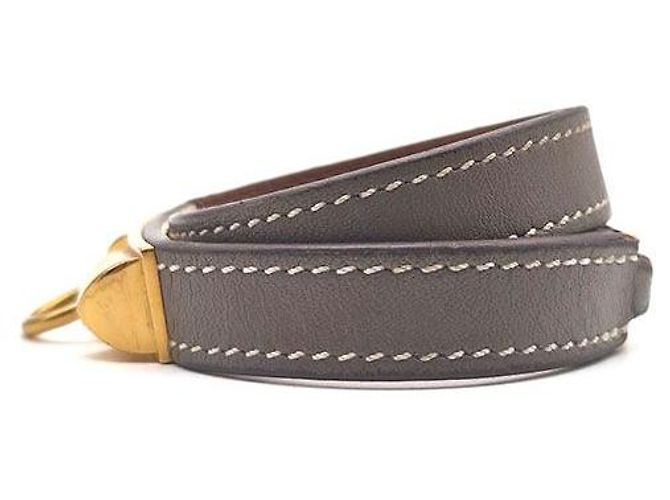 Hermès Pulsera Double Reval Castaño - vista 2