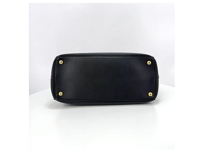 Prada Borsa Tote Saffiano Lux Borsa a Tracolla Nera Nero - vista 25