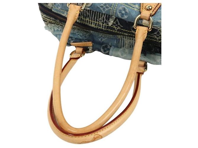Louis Vuitton Denim Monogram Bowler Multicolore - vista 11