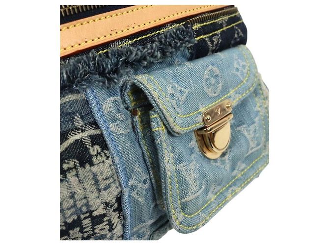 Louis Vuitton Denim Monogram Bowler Multicolore - vista 6