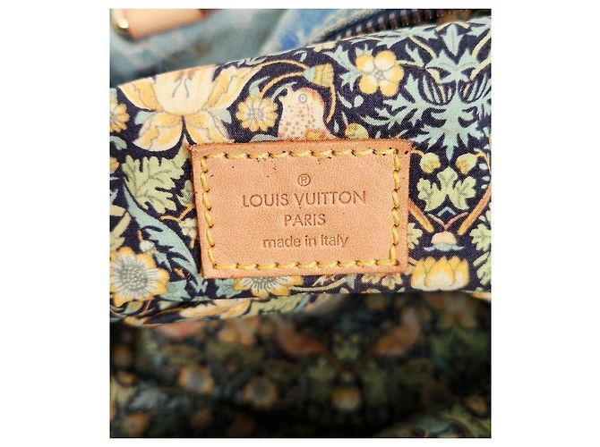 Louis Vuitton Denim Monogram Bowler Multicolore - vista 7