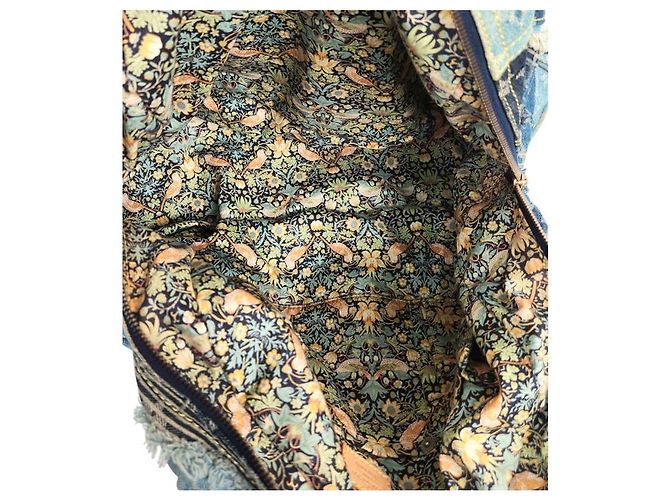 Louis Vuitton Denim Monogram Bowler Multicolore - vista 8