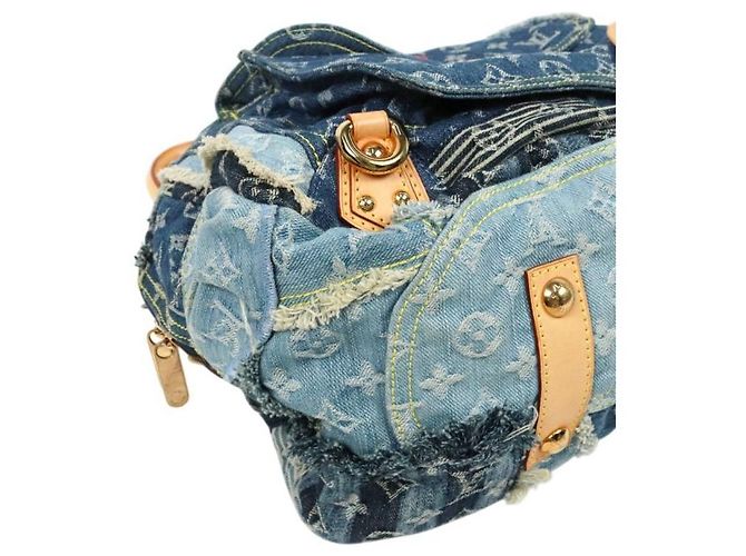 Louis Vuitton Denim Monogram Bowler Multicolore - vista 9