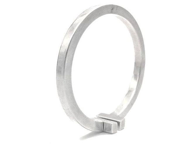 Tiffany & Co Bracciale Quadrato Argento (Large) - vista 5