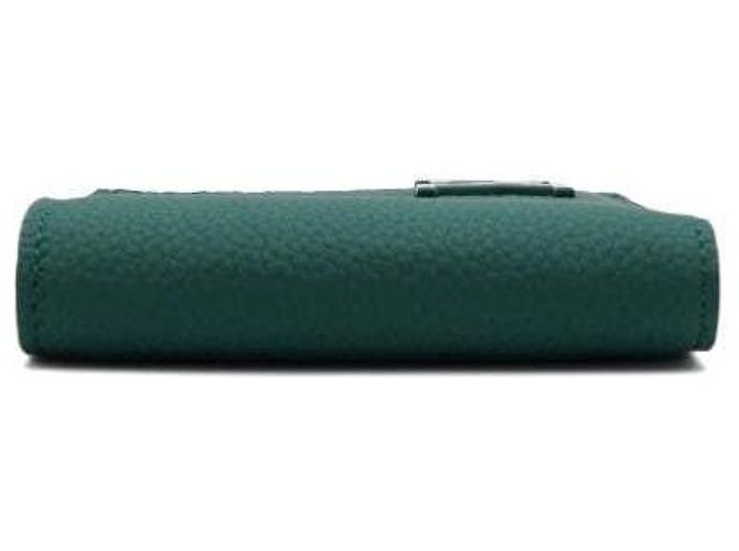 Louis Vuitton Green Leather Aerogram Men's Multiple Wallet - view 8
