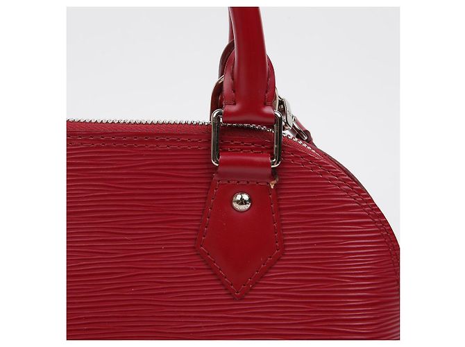 Louis Vuitton Borsa Tote e a tracolla Alma in pelle Epi Fuchsia Rosa - vista 5