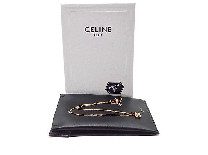 Céline Collar de strass Triumph Dorado - vista 9