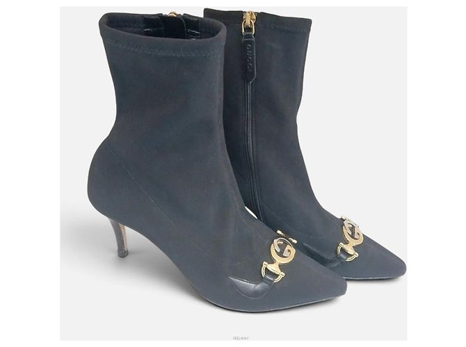 Gucci Botines de tacón medio Zumi Negro - vista 2