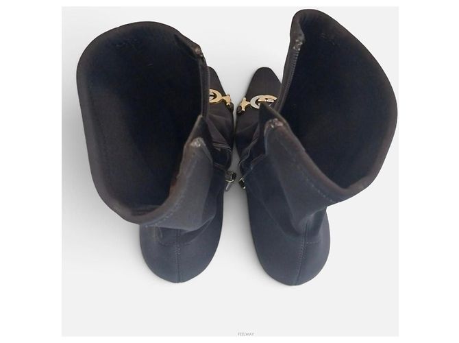 Gucci Botines de tacón medio Zumi Negro - vista 5
