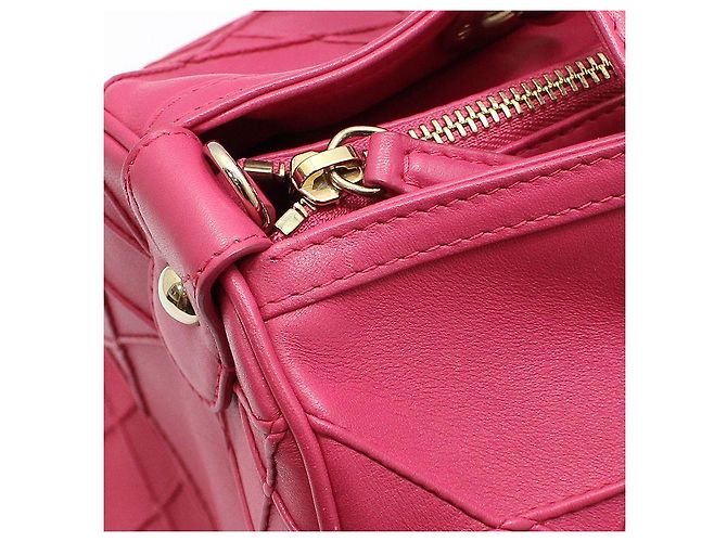 Dior Borsa a tracolla Boston Granville in nappa Cannage rosa - vista 11